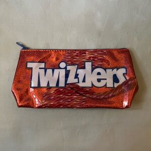 Twizzlers Red Glitter Pouch